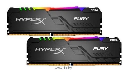 Фотографии HyperX Fury RGB HX436C18FB3AK2/64