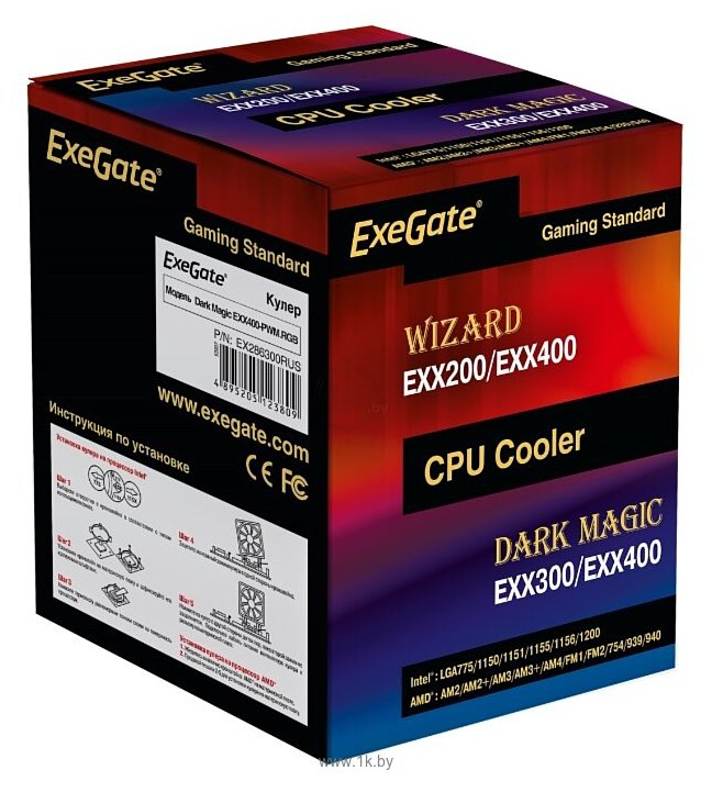 Фотографии ExeGate Dark Magic EXX400-PWM.RGB