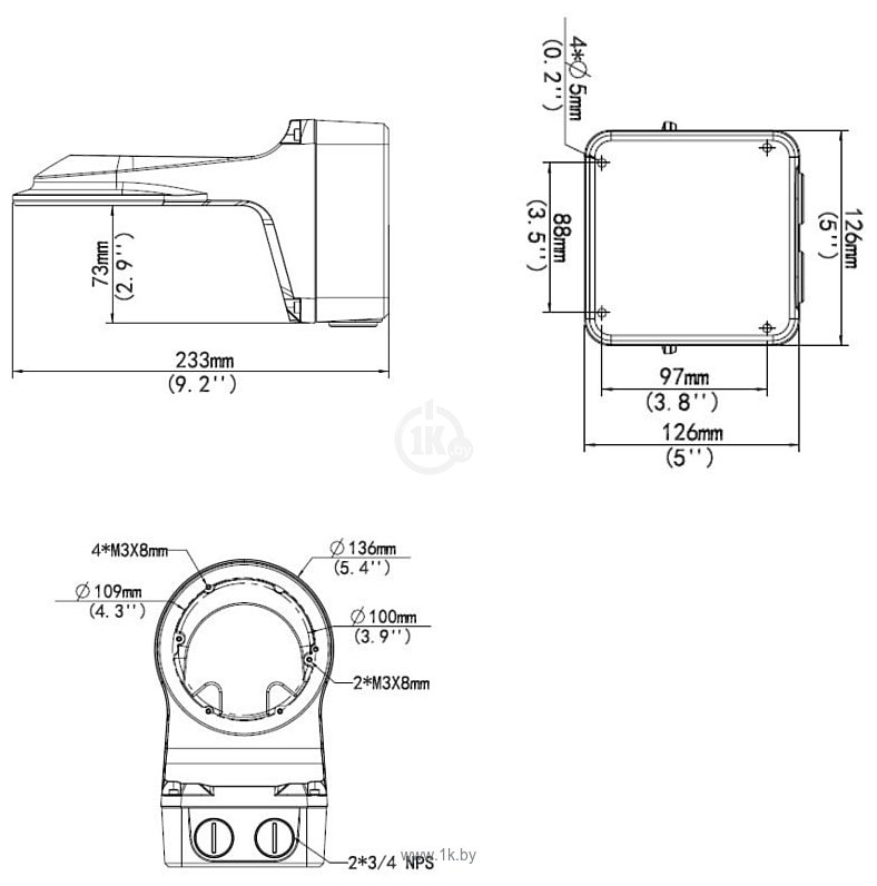 Фотографии Uniview TR-WM03-B-IN