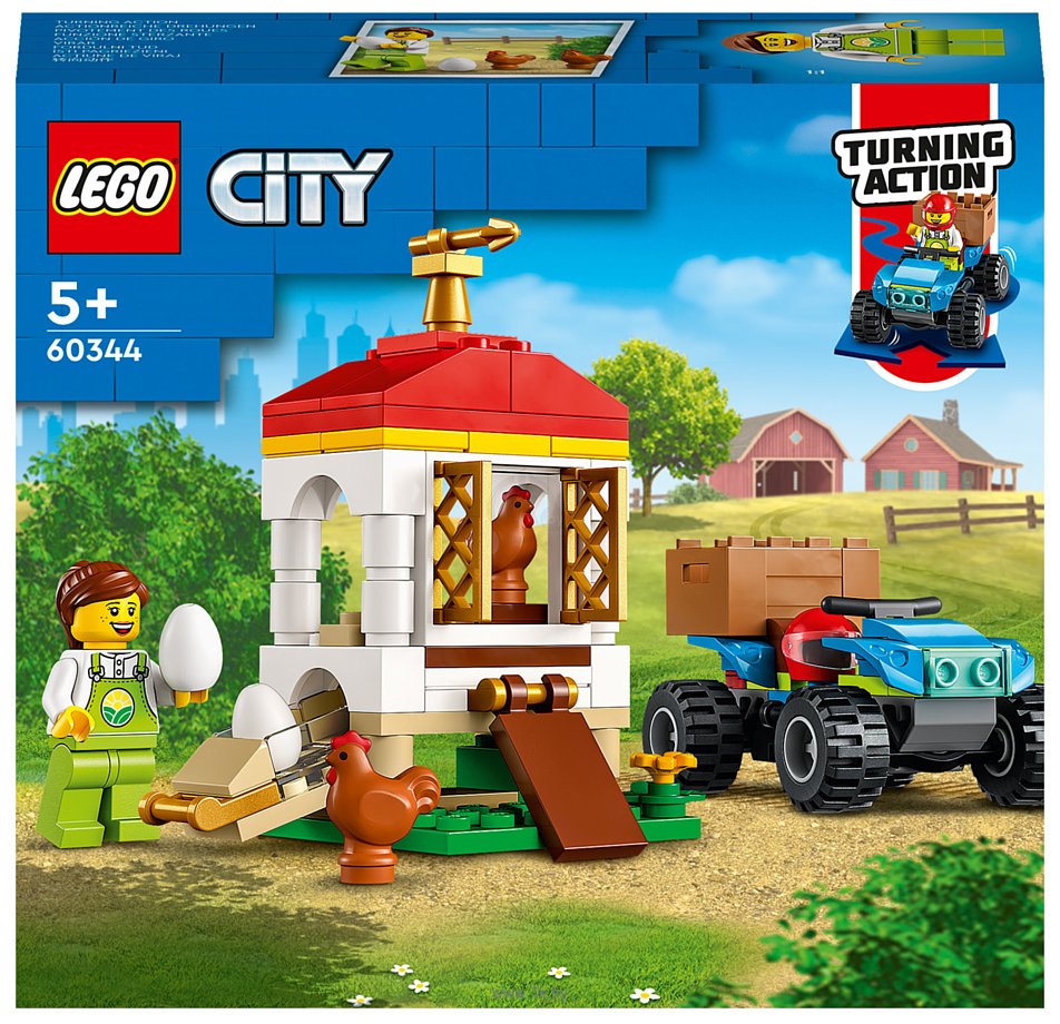 Фотографии LEGO City 60344 Курятник