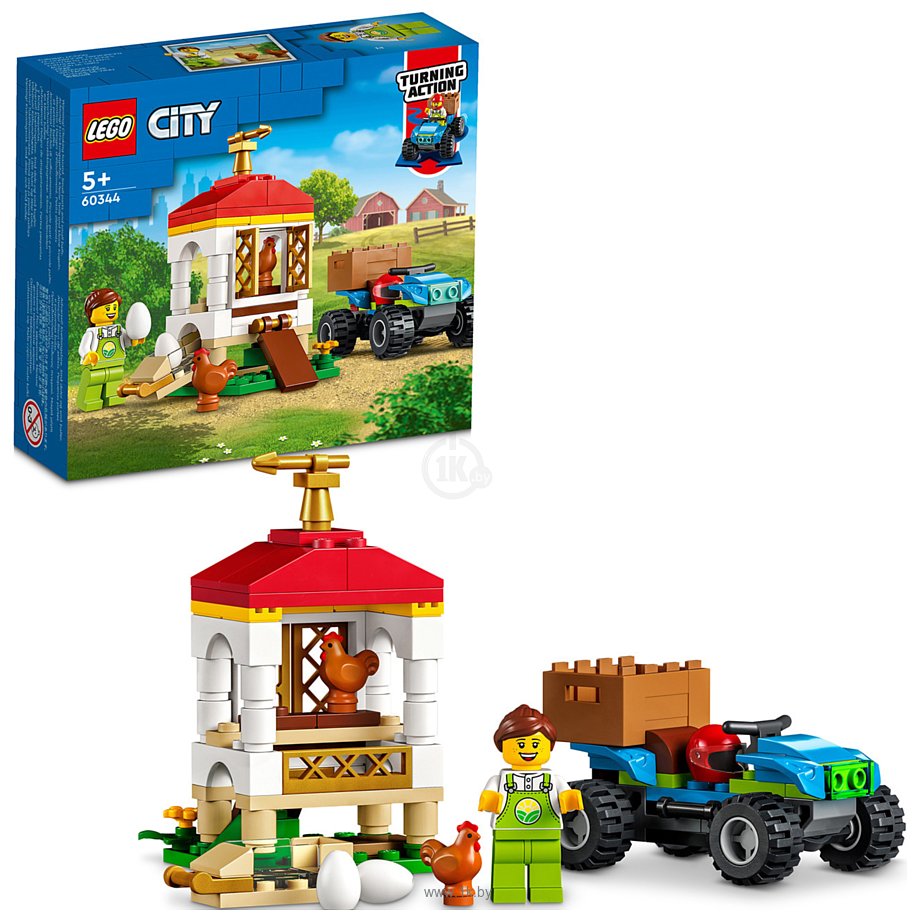 Фотографии LEGO City 60344 Курятник