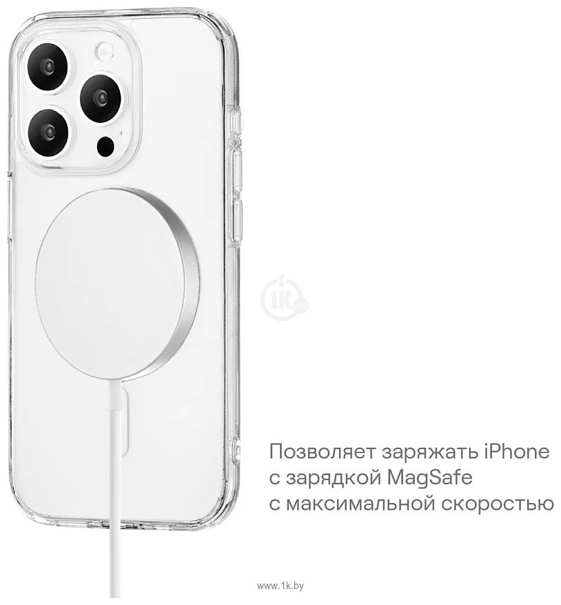 Фотографии uBear Real Mag для iPhone 15 Pro Max (прозрачный)