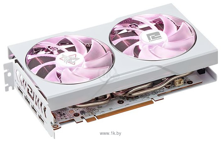 Фотографии PowerColor Hellhound Sakura AMD Radeon RX 6650 XT 8GB GDDR6 AXRX 6650 XT (8GBD6-3DHLV3/OC)
