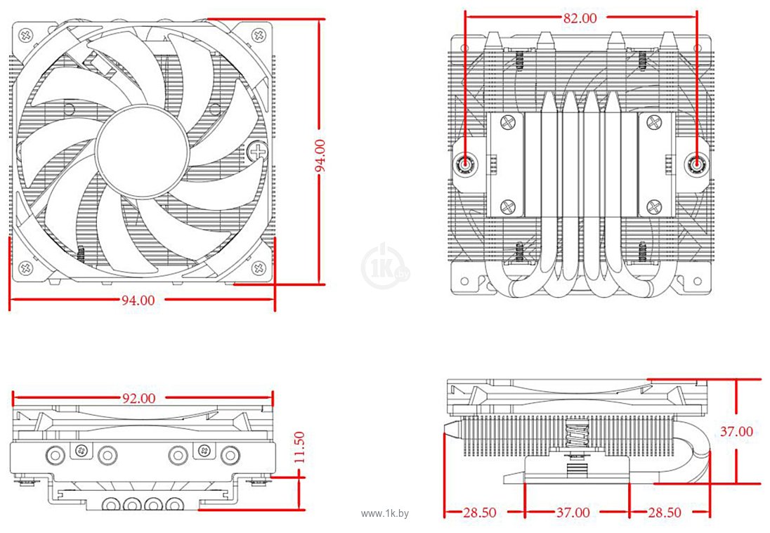 Фотографии ID-COOLING IS-37-XT Black