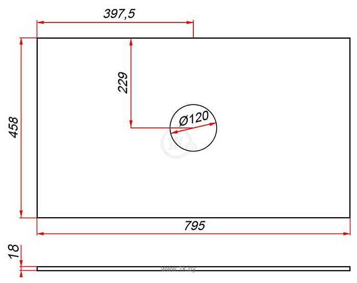 Фотографии ЗОВ CLDSP18W795458C1 (белый)