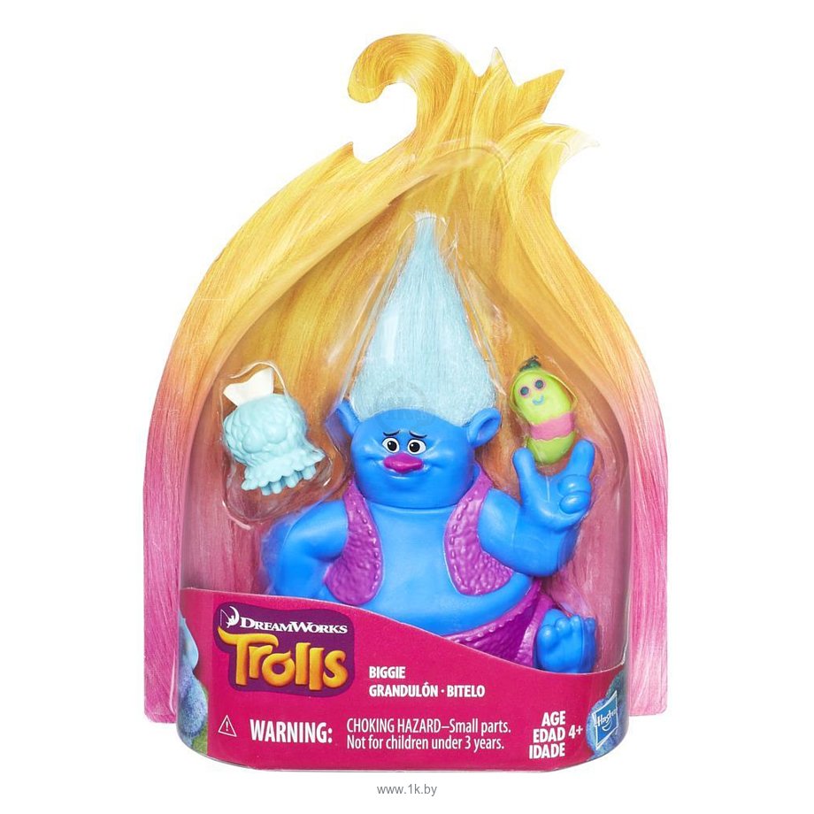 Фотографии Hasbro Trolls Здоровяк (B8046/B6555)