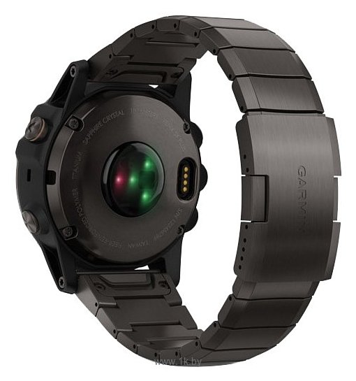 Фотографии Garmin Fenix 5X Plus Sapphire титановый DLC