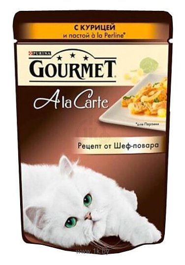 Фотографии Gourmet (0.085 кг) 1 шт. A la Carte с курицей и пастой a la Perline