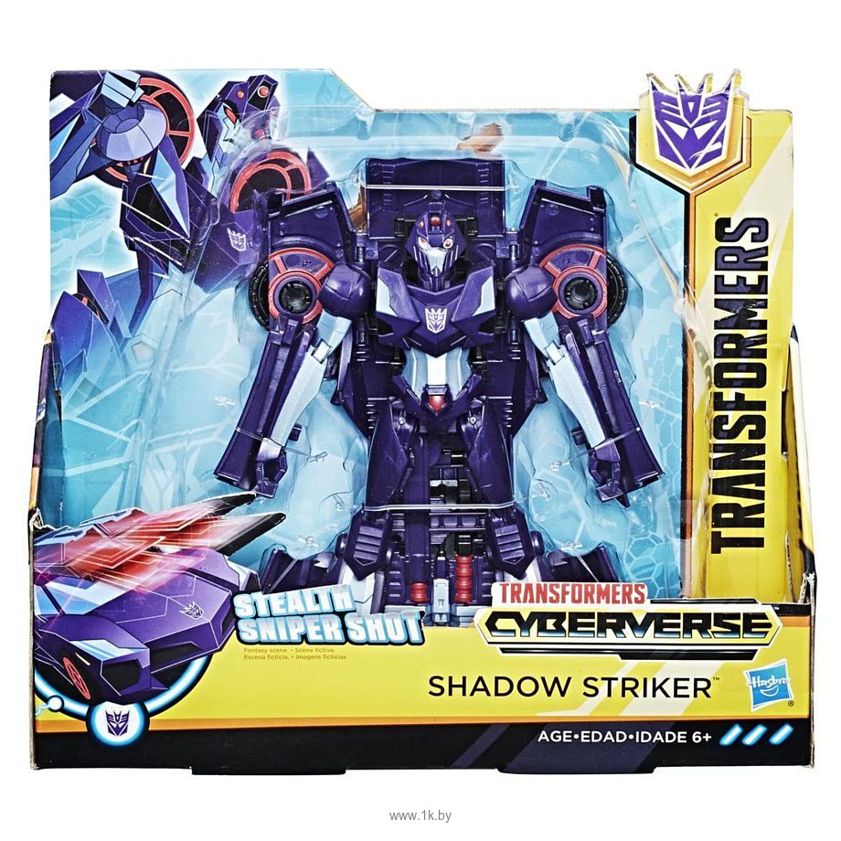 Фотографии Transformers Cyberverse Ultra Class Shadow Striker E1910