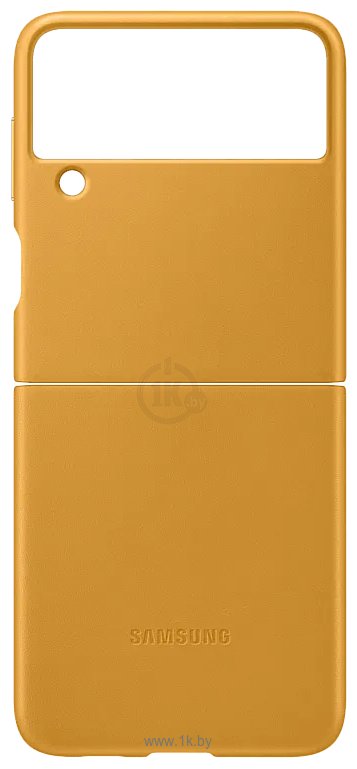 Фотографии Samsung Leather Cover для Samsung Galaxy Z Flip3 (коричневый)