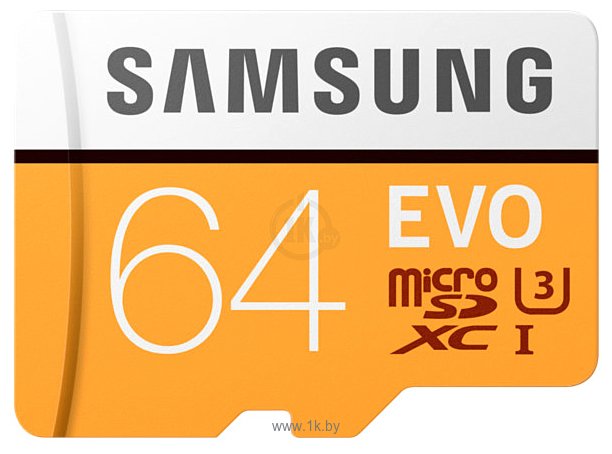 Фотографии Samsung Evo microSDXC 64GB + адаптер