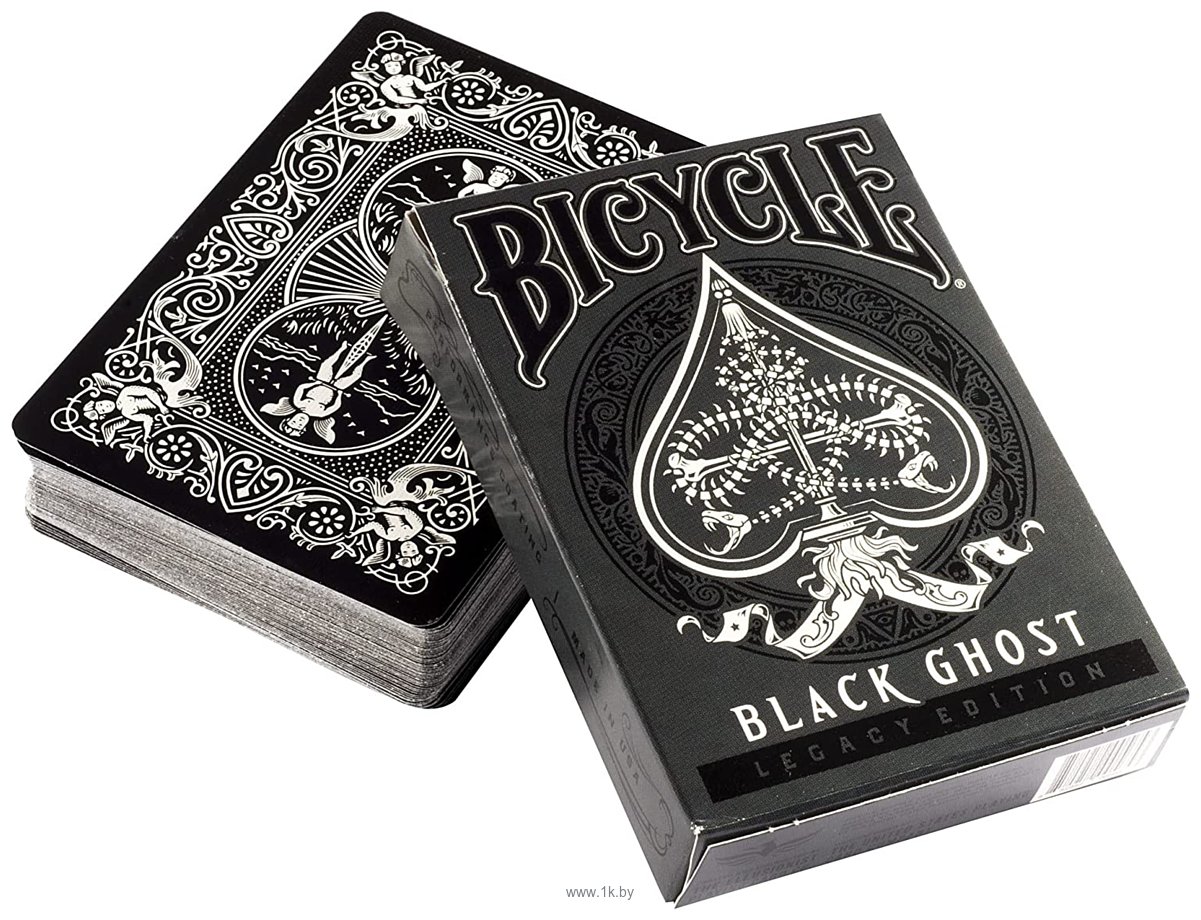 Фотографии United States Playing Card Company Ellusionist Black Ghost Legacy Edition 120-ELL63
