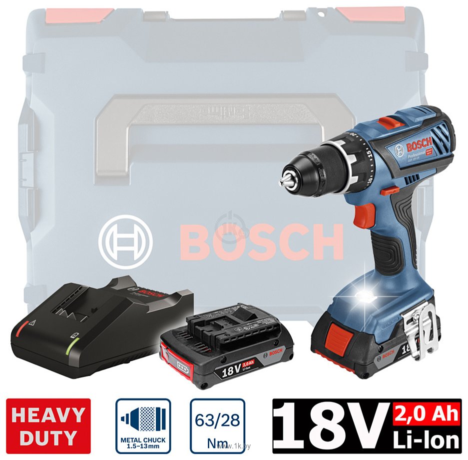 Фотографии Bosch GSR 18V-28 Professional (06019H4102)