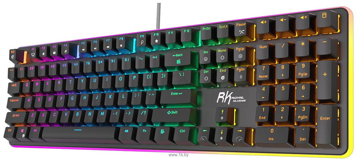 Фотографии Royal Kludge RK918 RGB black, RK Brown