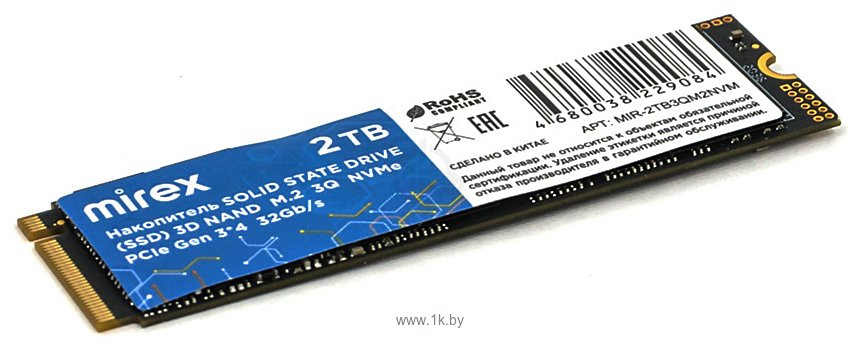 Фотографии Mirex 2TB MIR-2TB3QM2NVM