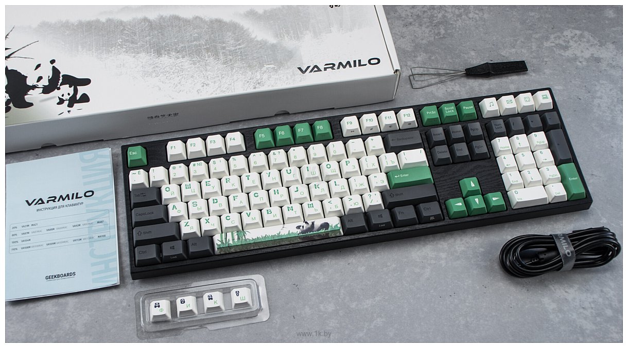 Фотографии Varmilo VE108M Panda R2 EC Violet V2