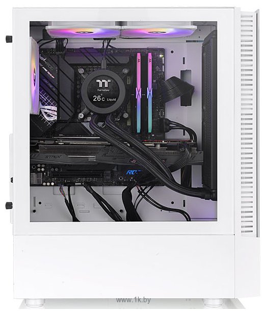 Фотографии Thermaltake View 200 TG ARGB Snow CA-1X3-00M6WN-00