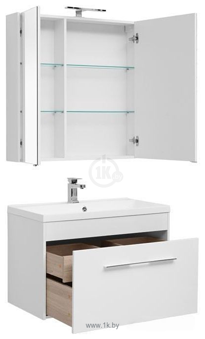 Фотографии Aquanet Комплект мебели для ванной комнаты Августа 90 287685