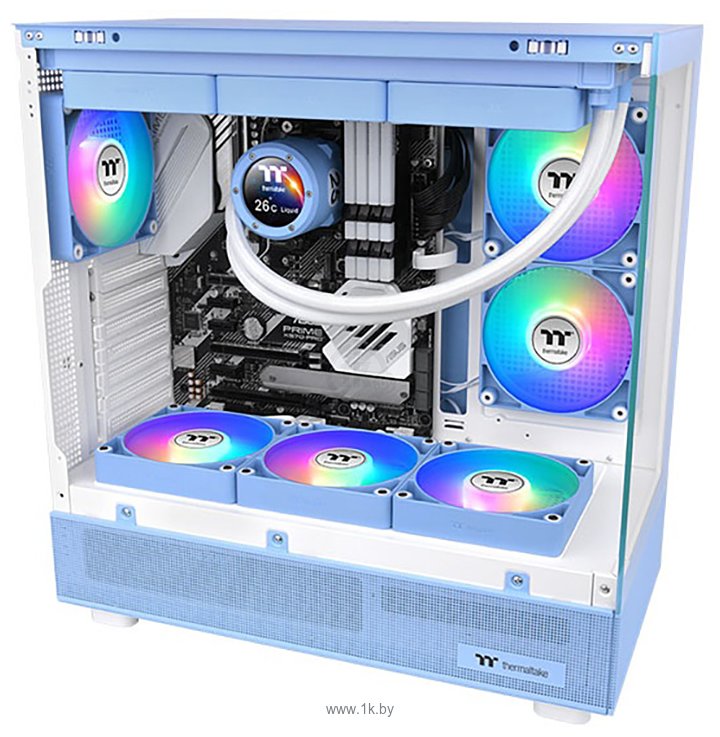 Фотографии Thermaltake CT140 Sync Reverse ARGB 2-Fan Pack CL-F201-PL14BU-A