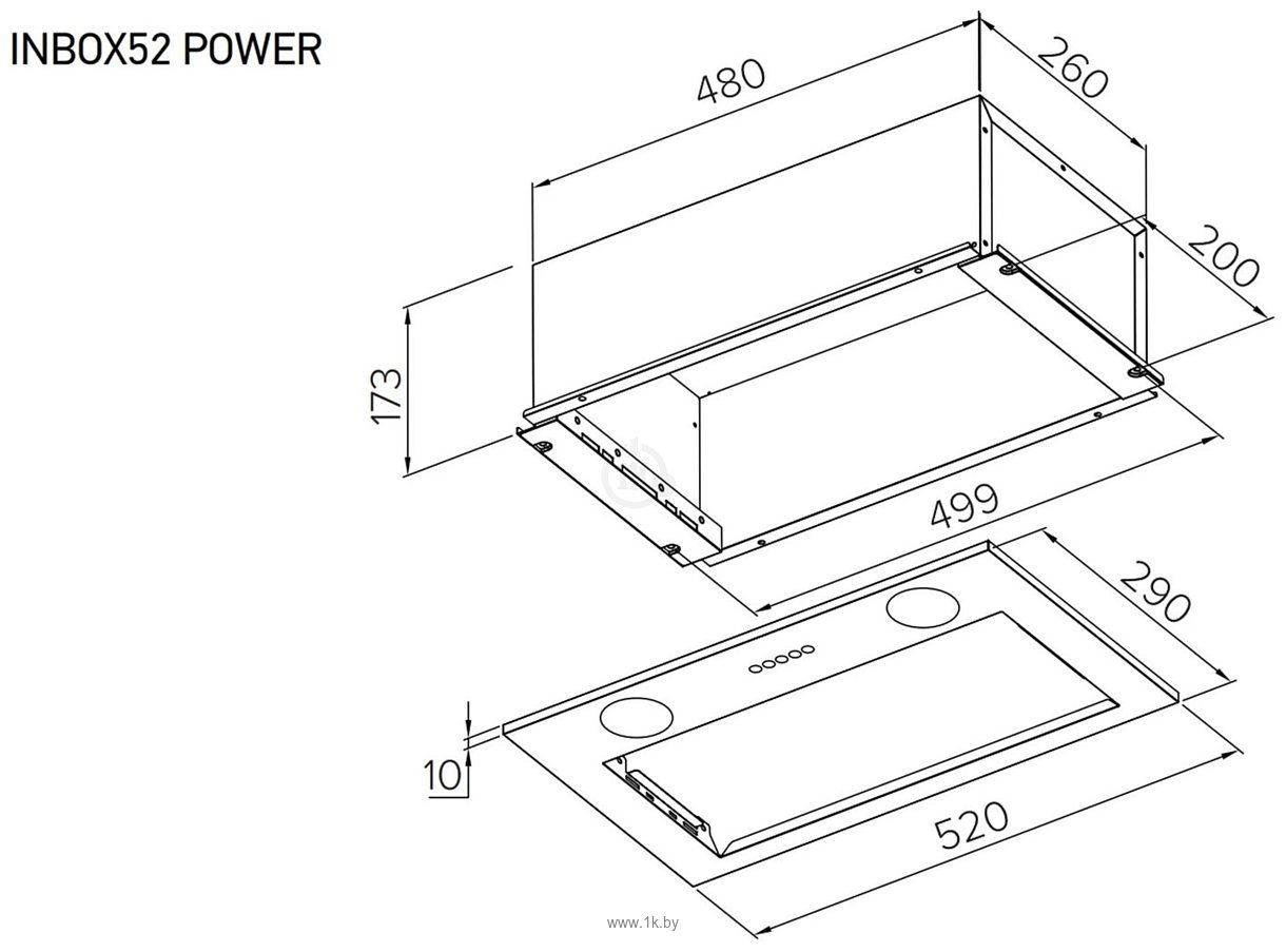 Фотографии Meferi INBOX52WH Power