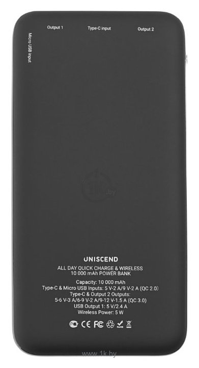 Фотографии Uniscend All Day Wireless 10000 mAh