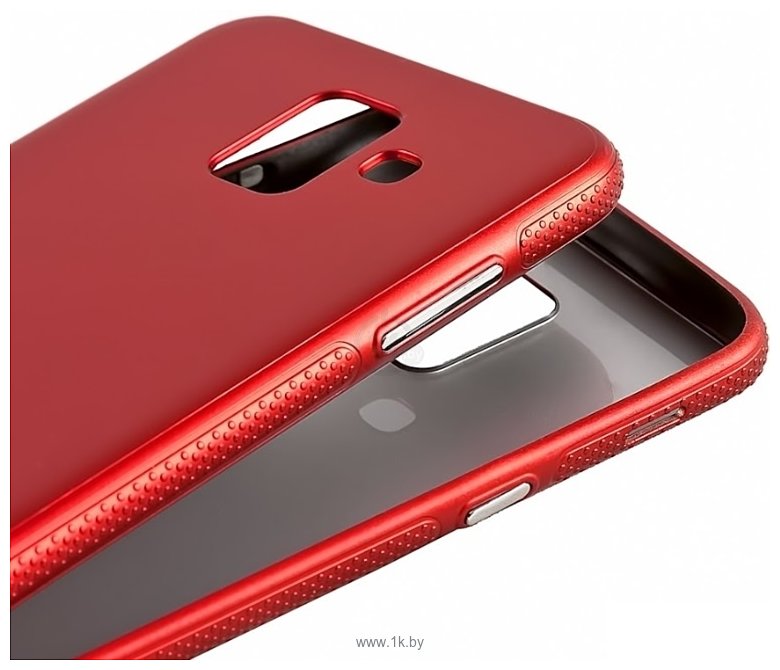 Фотографии Case Deep Matte v.2 для Samsung Galaxy A6 (красный)