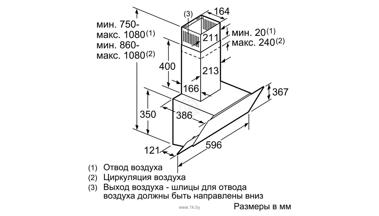 Фотографии Bosch DWK 65 AD 20 R