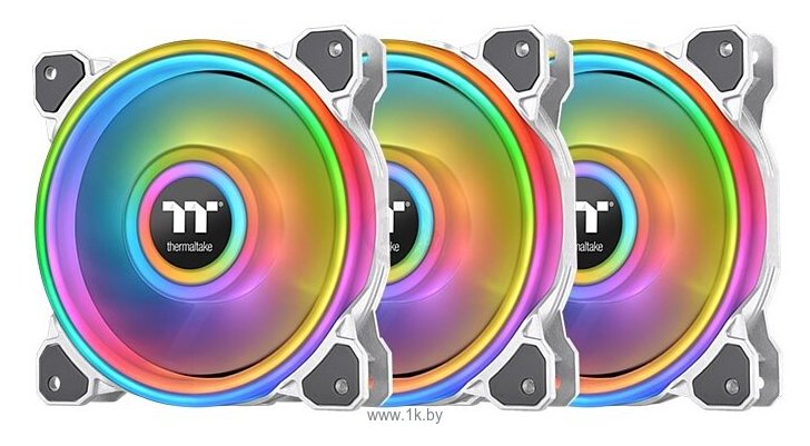 Фотографии Thermaltake Riing Quad 12 RGB Radiator Fan TT Premium Edition (3 Fan Pack)