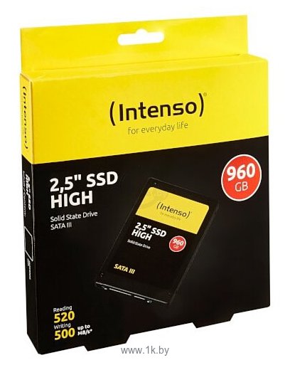 Фотографии Intenso 960 GB SSD SATA III High (960 GB)