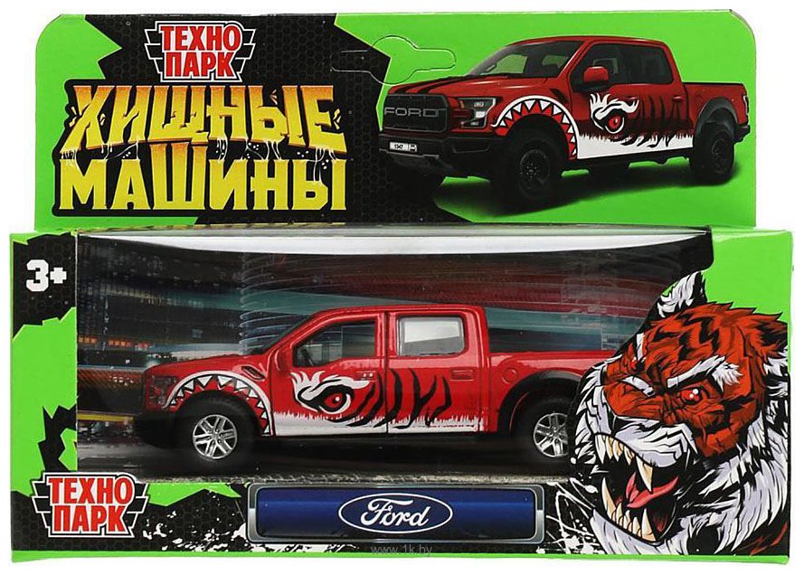 Фотографии Технопарк Ford F150 Raptor Хищники F150RAP-12PRE-RD