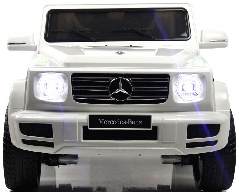 Фотографии RiverToys Mercedes-Benz G500 E333EE (белый)