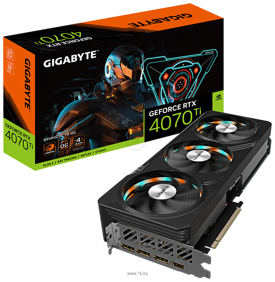 Фотографии Gigabyte GeForce RTX 4070 Ti Gaming OC V2 12G (GV-N407TGAMING OCV2-12GD)
