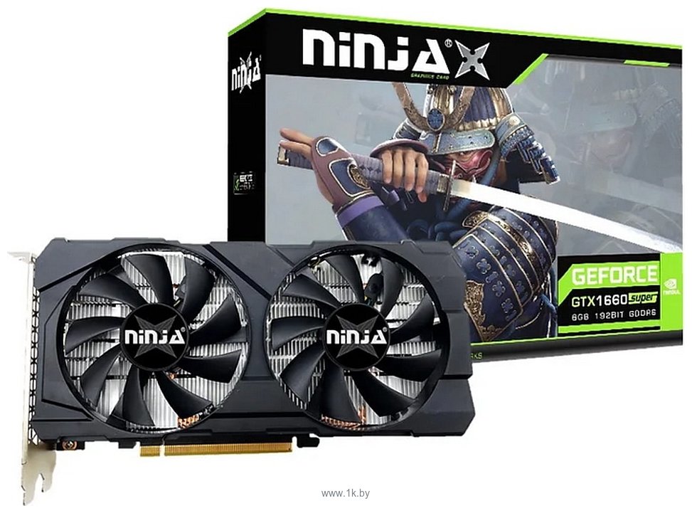 Фотографии Sinotex Ninja GeForce GTX 1660 Super 6GB GDDR6 (NF166SF66F-06D6)