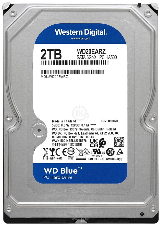 Фотографии Western DigitalBlue 2TB WD20EARZ