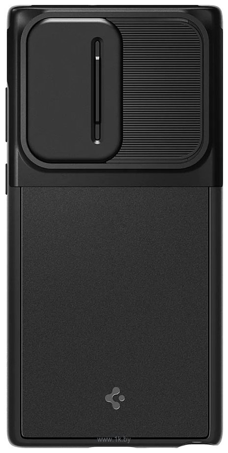 Фотографии Spigen Optik Armor для Galaxy S22 Ultra ACS04281 (черный)