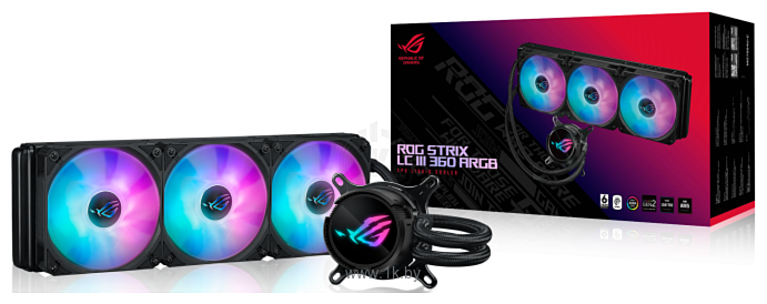 Фотографии ASUS ROG Strix LC III 360 ARGB