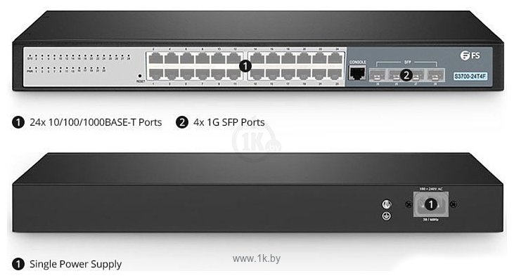 Фотографии FS S3700-24T4F