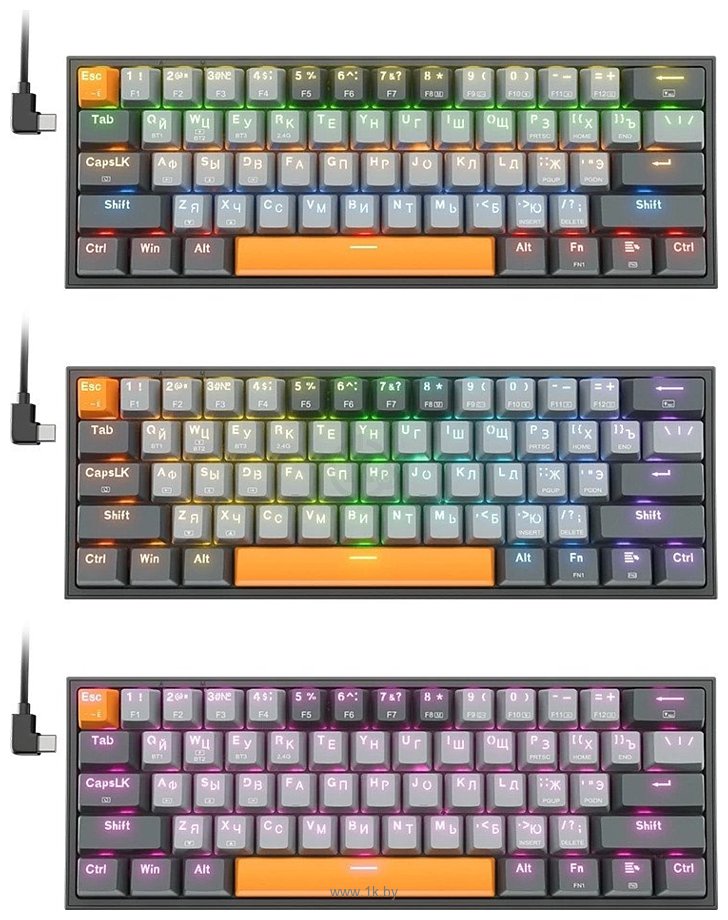 Фотографии Redragon Fizz Pro black/gray