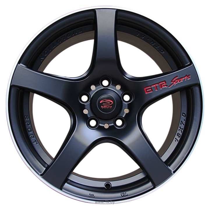 Фотографии Sakura Wheels 3718Z 7x16/5x105 D73.1 ET38 Black