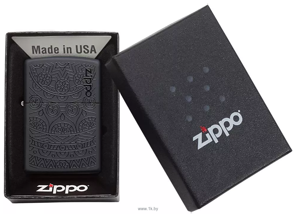 Фотографии Zippo Tone on Tone Design 29989-000003