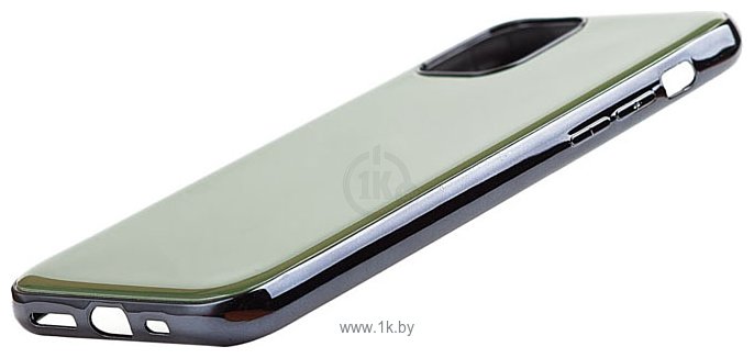 Фотографии EXPERTS Plating Tpu для Apple iPhone 11 PRO (темно-зеленый)