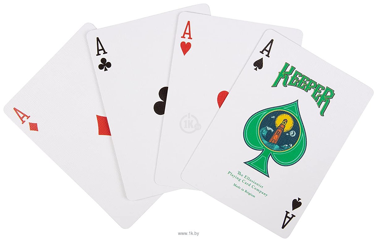 Фотографии United States Playing Card Company Ellusionist Keepers Green 120-ELL43