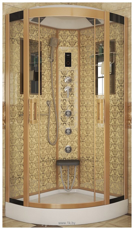 Фотографии Niagara NG-7715G 90x90x220 (прозрачное стекло) Фотографии Niagara NG-7715G 90x90x220 (прозрачное стекло)