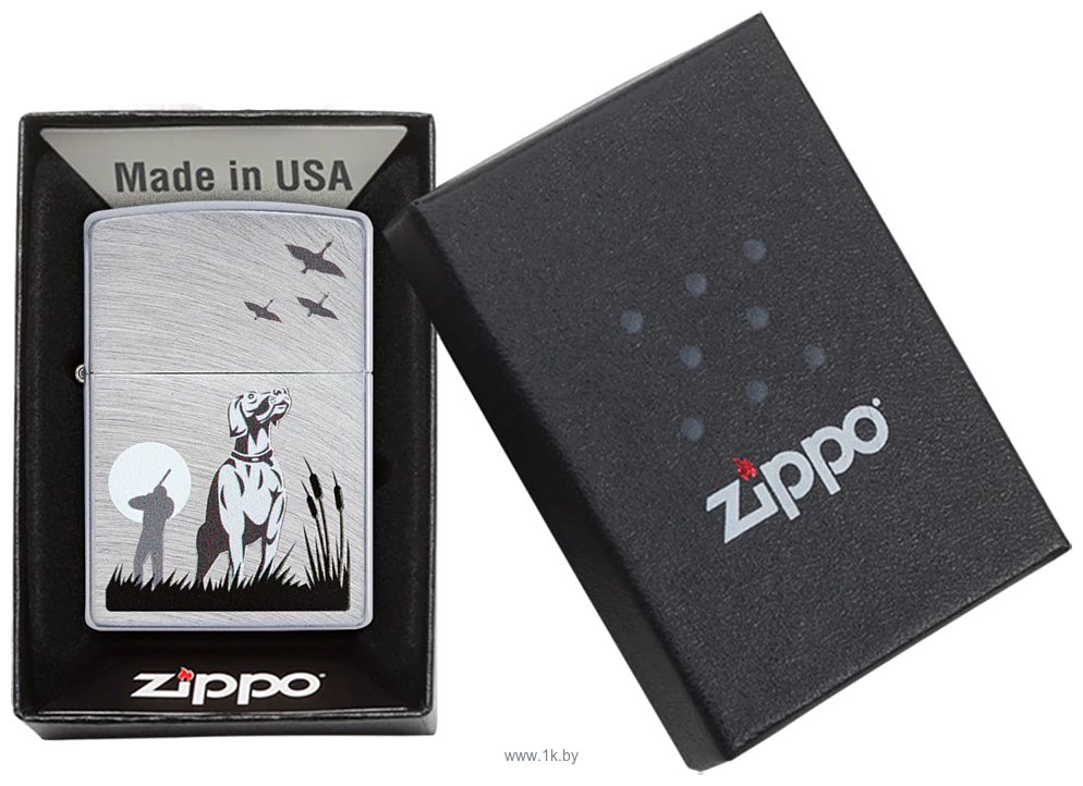 Фотографии Zippo Hunting Geese Design