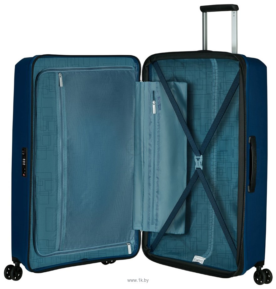 Фотографии American Tourister Aerostep Blue 77 см