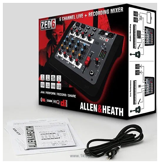 Фотографии Allen & Heath ZED-6