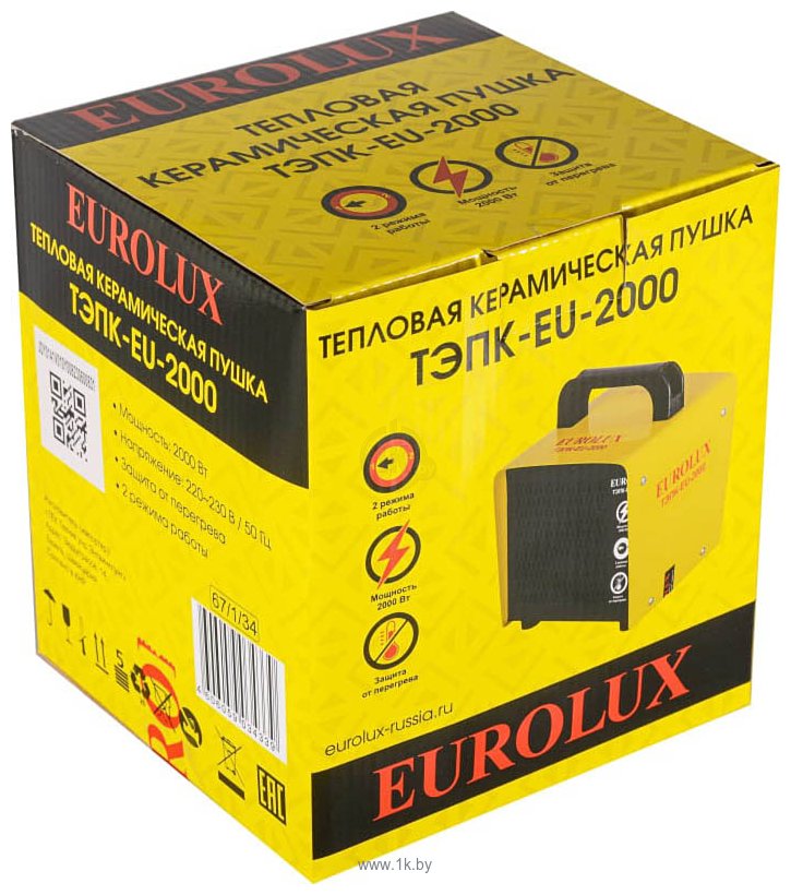 Фотографии Eurolux ТЭПК-EU-2000