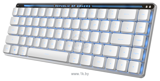 Фотографии ASUS ROG Falchion Moonlight White ASUS RX Low Profile Blue