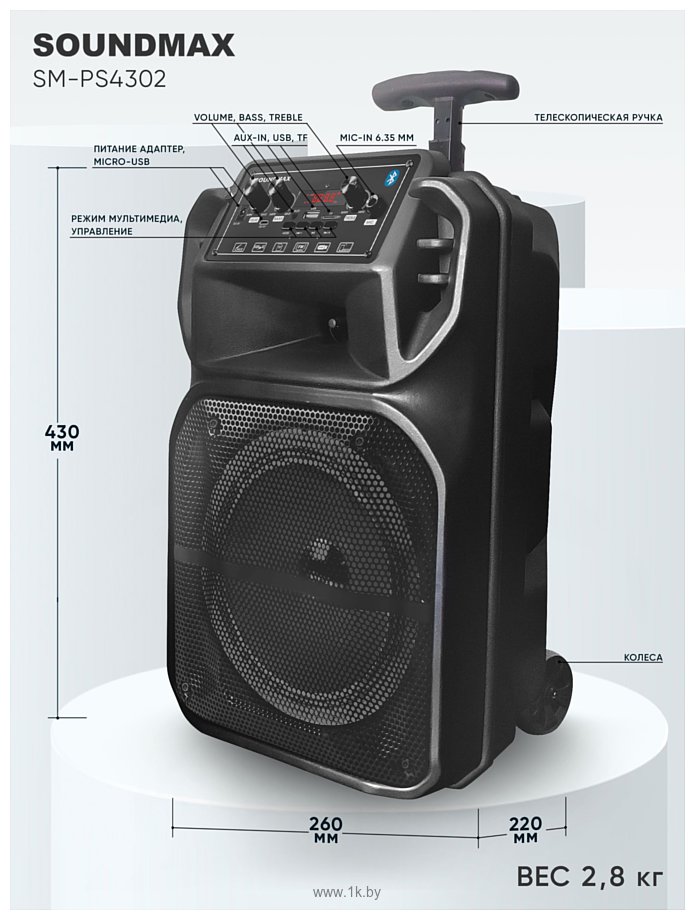 Фотографии SoundMAX SM-PS4302