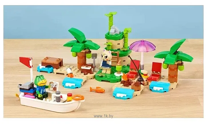 Фотографии LEGO Animal Crossing 77048 Экскурсия на лодке по острову Каппн